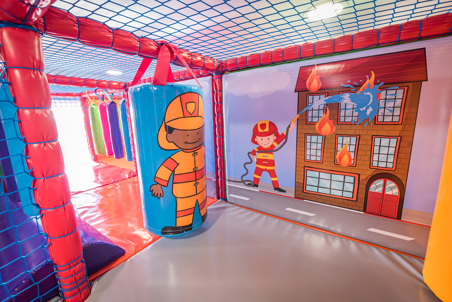 The Little Fire Station Soft Play in Bridport, Dorset