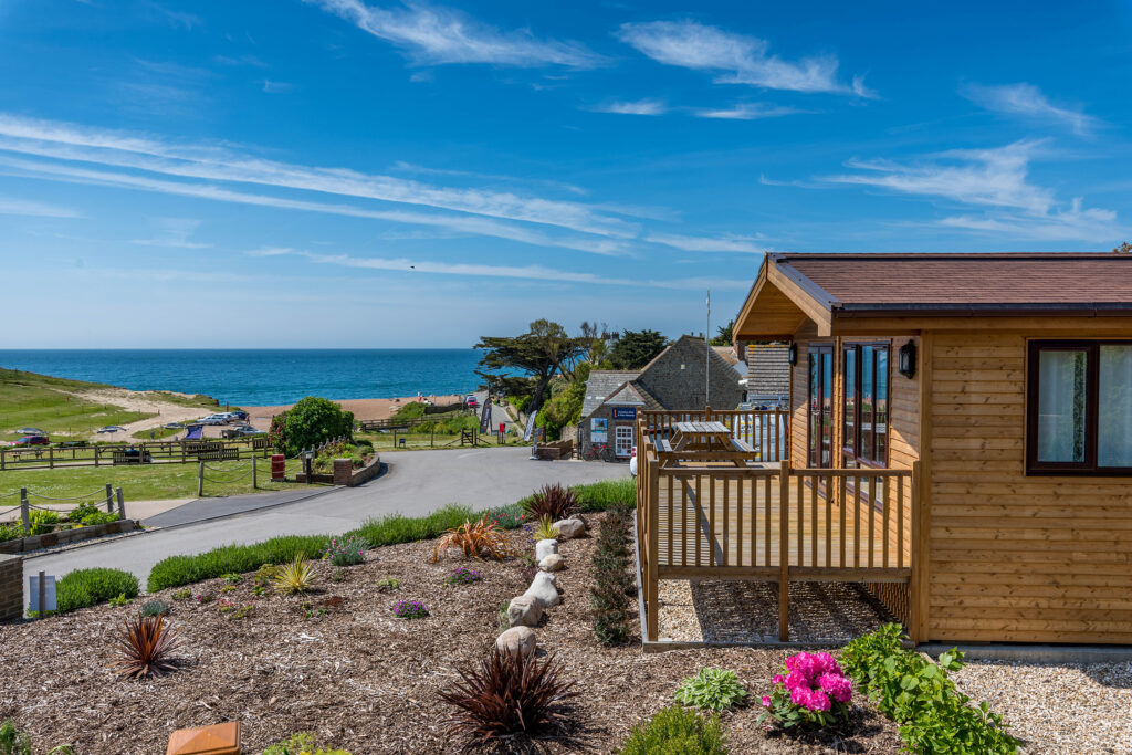 Lodge Holidays in Dorset Sea View lodges Golden Cap