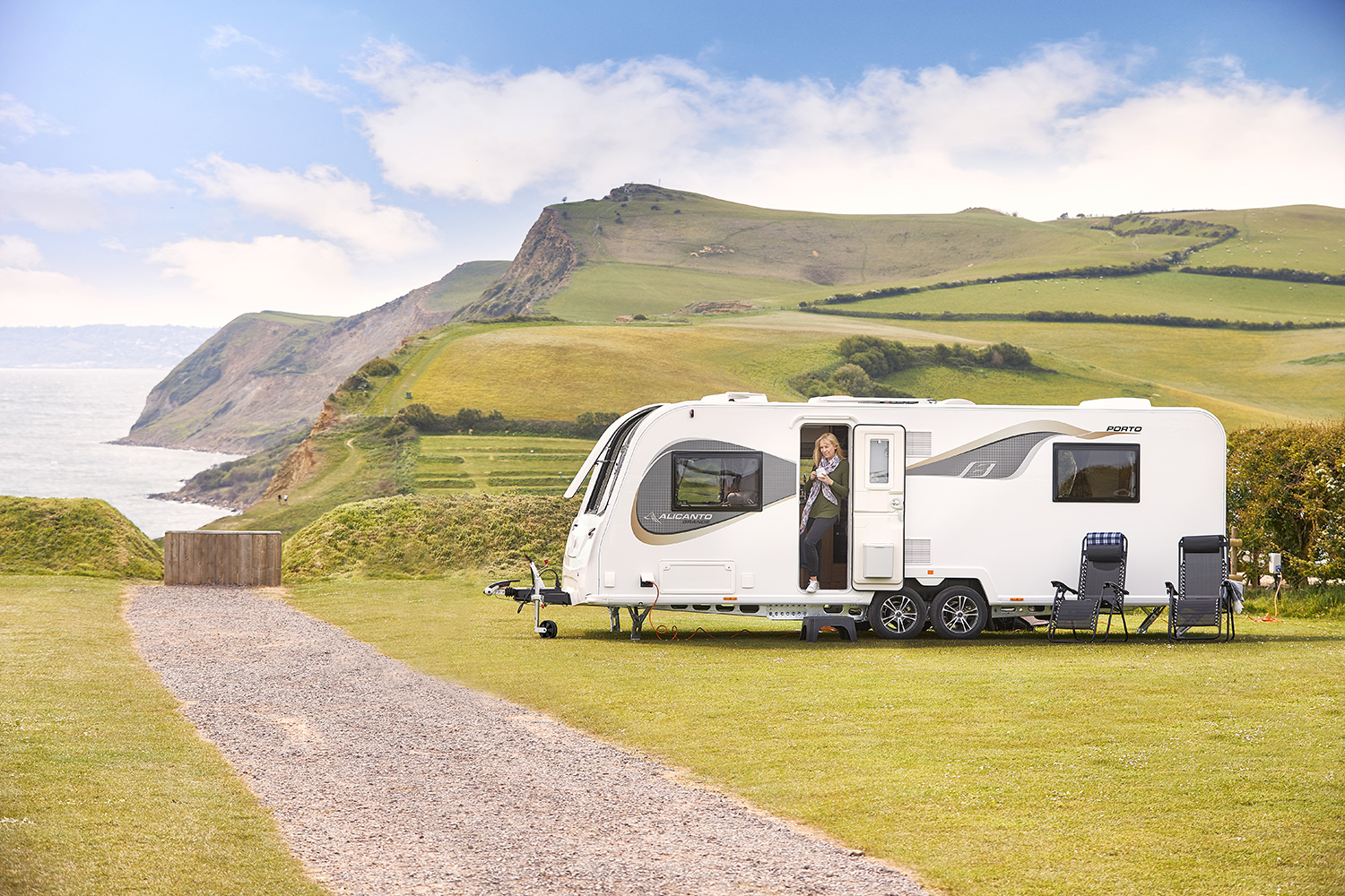 Bailey of Bristol touring caravan promotion.