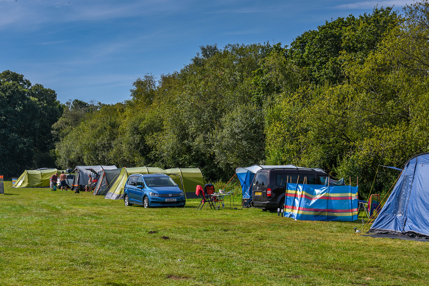 campsite at sandyholme