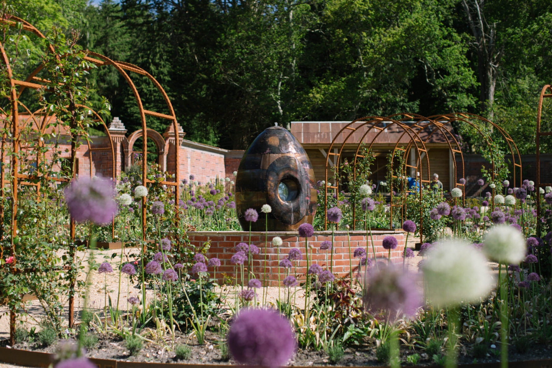 water feature carey's secret garden