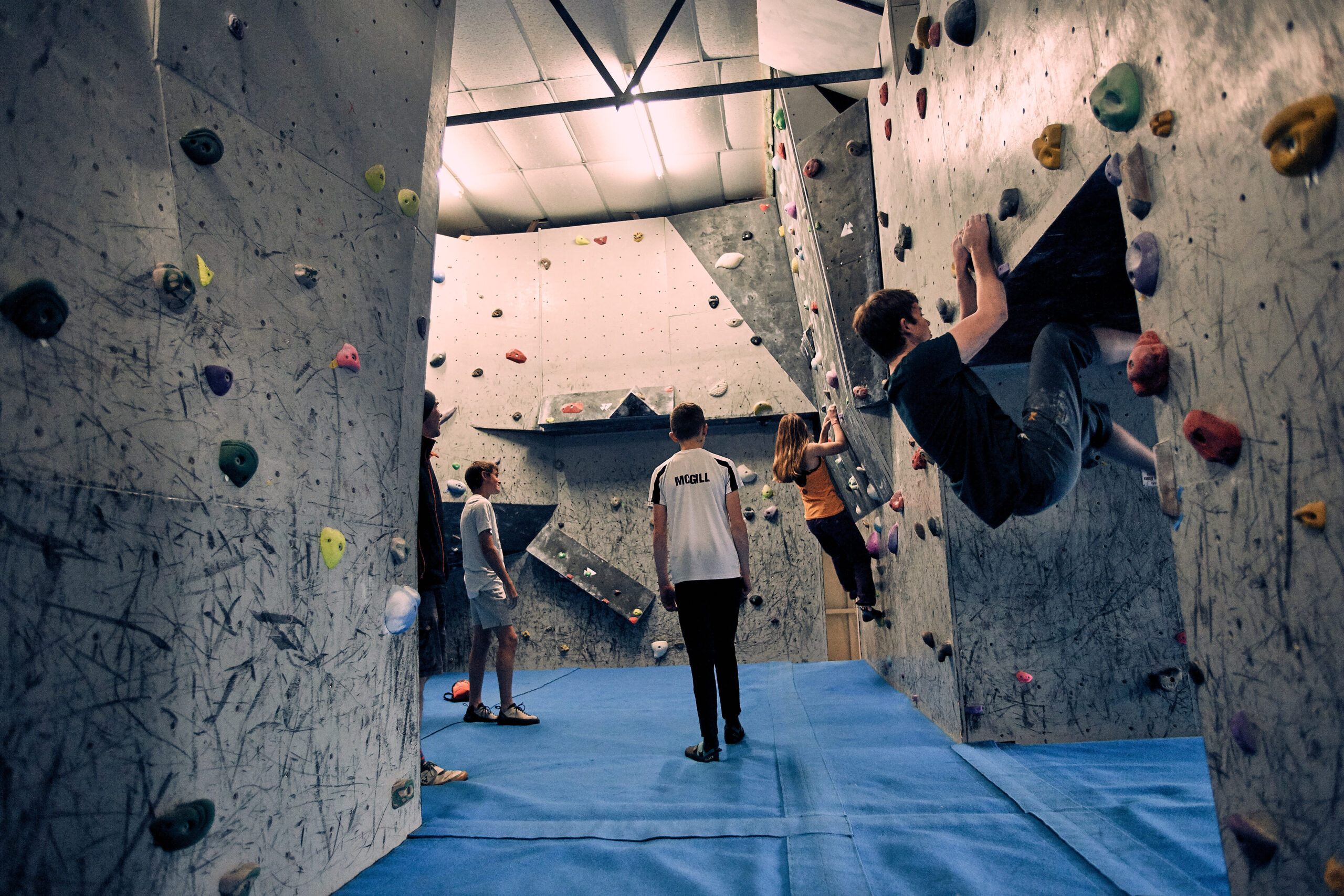 indoor rock climbing dorset