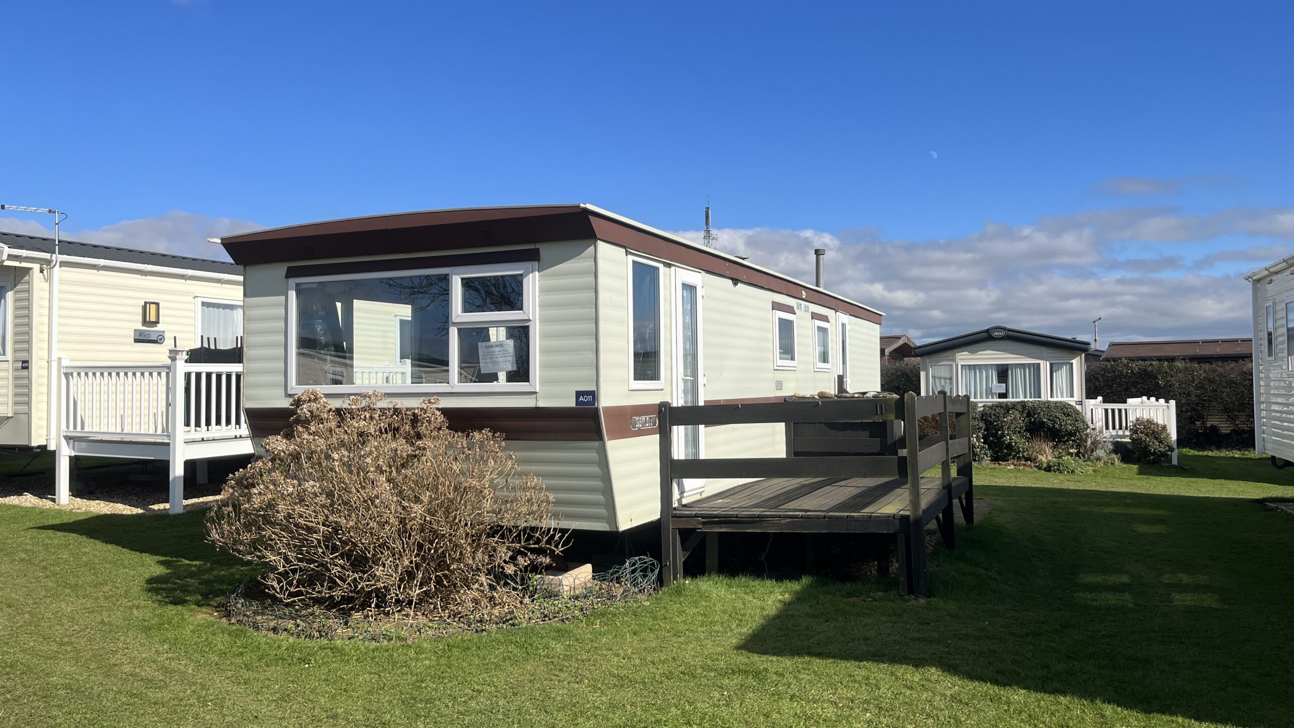 Caravan A011 at highlands end holiday park
