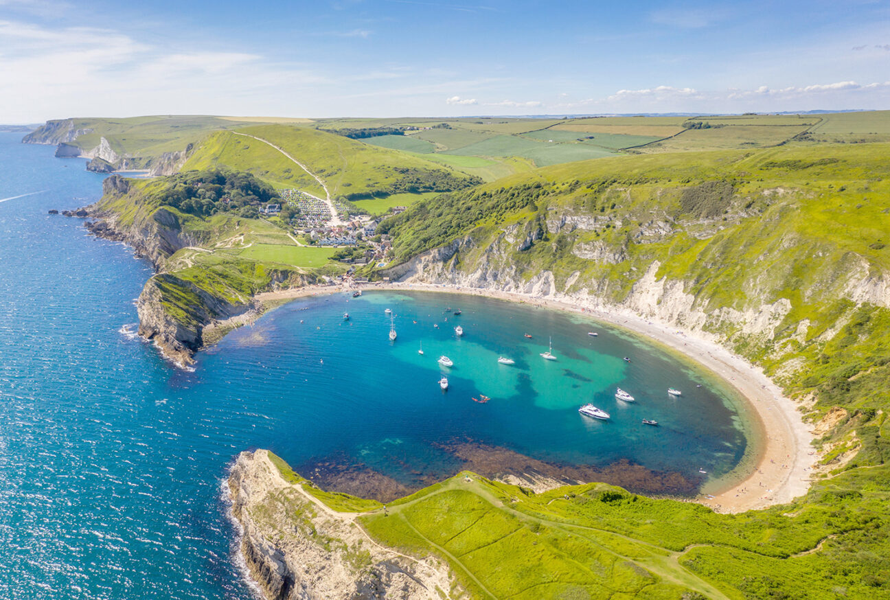 Lulworth cove, dorset