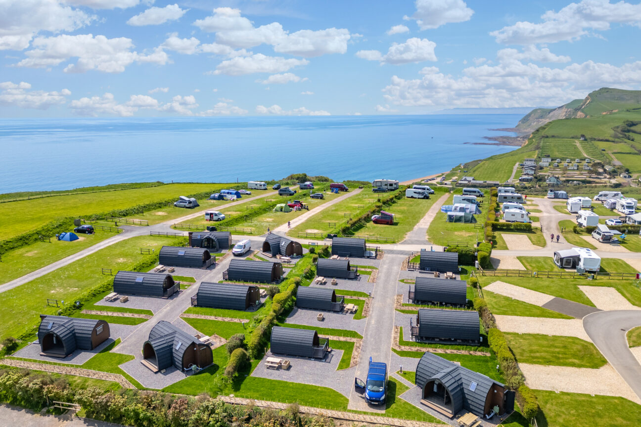 Glamping in Dorset | Clifftop Glamping Pods | Dorset Holiday Park